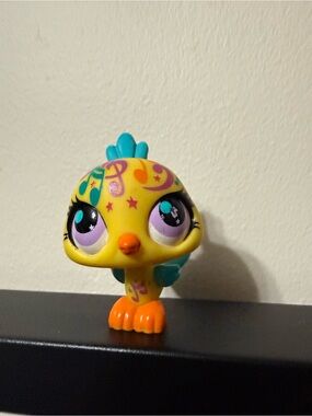 Authentic LPS Peacock #2865 Musically Talented Pets Hasbro Figure